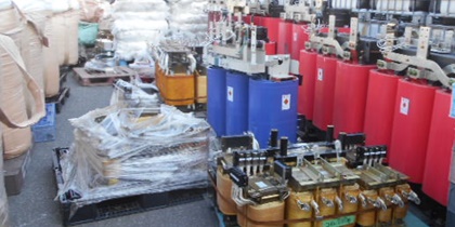 廃プラ等の保管写真